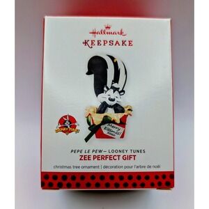Hallmark Keepsake Ornament Looney Tunes Zee Perfect Gift Pepe Le Pew 2013